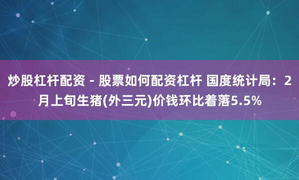 炒股杠杆配资 - 股票如何配资杠杆 国度统计局：2月上旬生猪(外三元)价钱环比着落5.5%